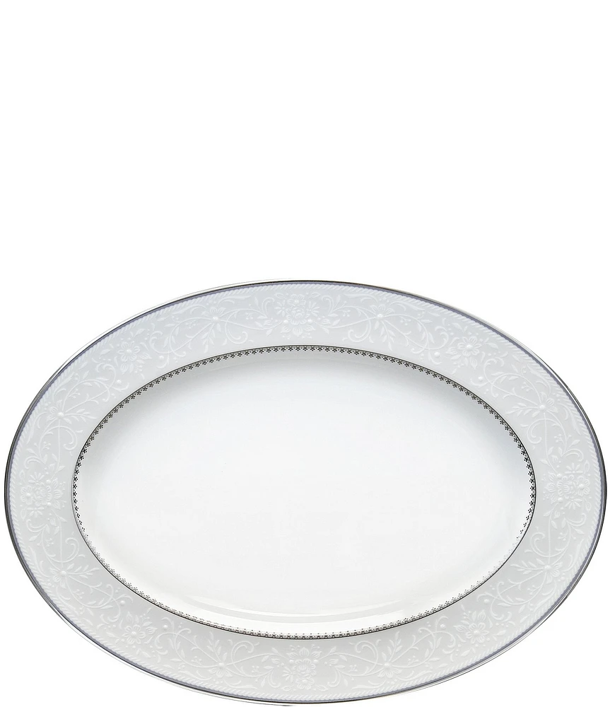 Noritake Brocato Chinoiserie Oval Platter 14#double;