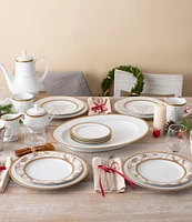 Noritake Charlotta Gold 14#double; Oval Platter