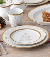 Noritake Charlotta Gold Scalloped Accent Plates, Set of 4