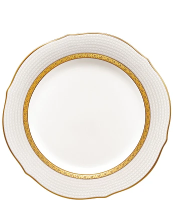 Noritake Charlotta Gold Scalloped Accent Plate