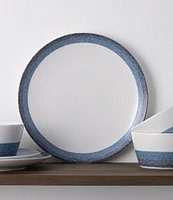 Noritake Colorscapes Layers Collection Coupe Dinner Plates, Set of 4