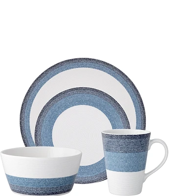 Noritake Colorscapes Layers Collection 4-Piece Coupe Place Setting