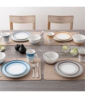 Noritake Colorscapes Layers Collection 4-Piece Coupe Place Setting