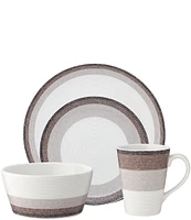 Noritake Colorscapes Layers Collection 4-Piece Coupe Place Setting