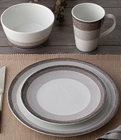 Noritake Colorscapes Layers Collection 4-Piece Coupe Place Setting