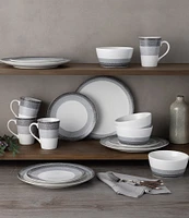 Noritake Colorscapes Layers Collection 4-Piece Coupe Place Setting