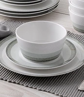 Noritake Colorscapes Layers Collection 12-Piece Coupe Dinnerware Set