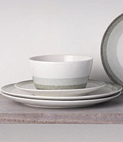 Noritake Colorscapes Layers Collection 12-Piece Coupe Dinnerware Set