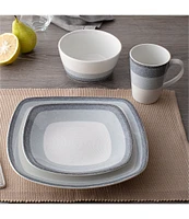 Noritake Colorscapes Layers Collection 4-Piece Square Place Setting