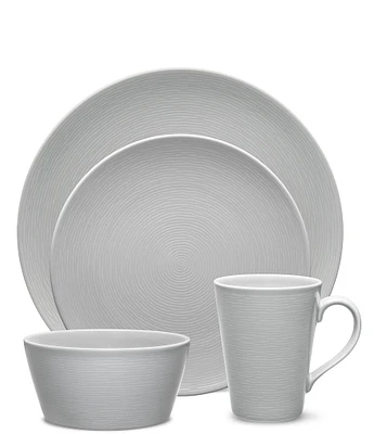 Noritake Colorscapes Swirl 4-Piece Coupe Place Setting