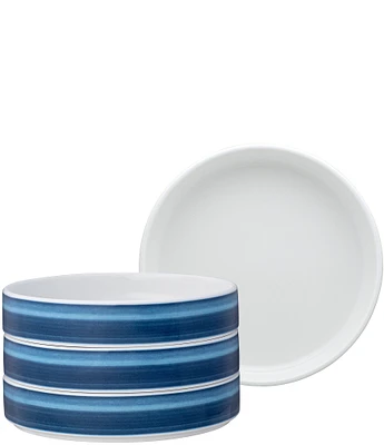 Noritake ColorStax Ombre Collection Deep Plates, Set of 4