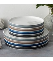 Noritake ColorStax Ombre Collection Dinner Plates, Set of 4