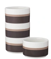 Noritake ColorStax Stripe Collection Mini Bowls, Set of 4