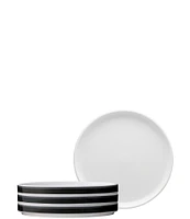 Noritake ColorStax Stripe Collection Salad Plates, Set of 4