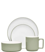 Noritake Colortex Stone 4-piece place setting