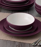 Noritake Colorwave 11#double; Rim Dinner Plates, Set of 4