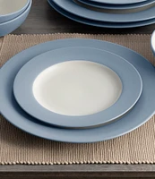 Noritake Colorwave 11#double; Rim Dinner Plates, Set of 4