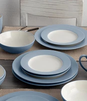 Noritake Colorwave 11#double; Rim Dinner Plates, Set of 4