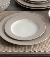 Noritake Colorwave 11#double; Rim Dinner Plates, Set of 4