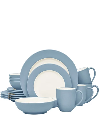 Noritake Colorwave Clay Collection 16-Piece Rim Set, Service For 4