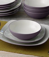 Noritake Colorwave Plum Collection 4-Piece Square Place Setting