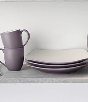 Noritake Colorwave Plum Collection 4-Piece Square Place Setting