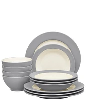 Noritake Colorwave Collection 12-Piece Coupe Set