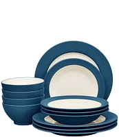 Noritake Colorwave Collection 12-Piece Coupe Set