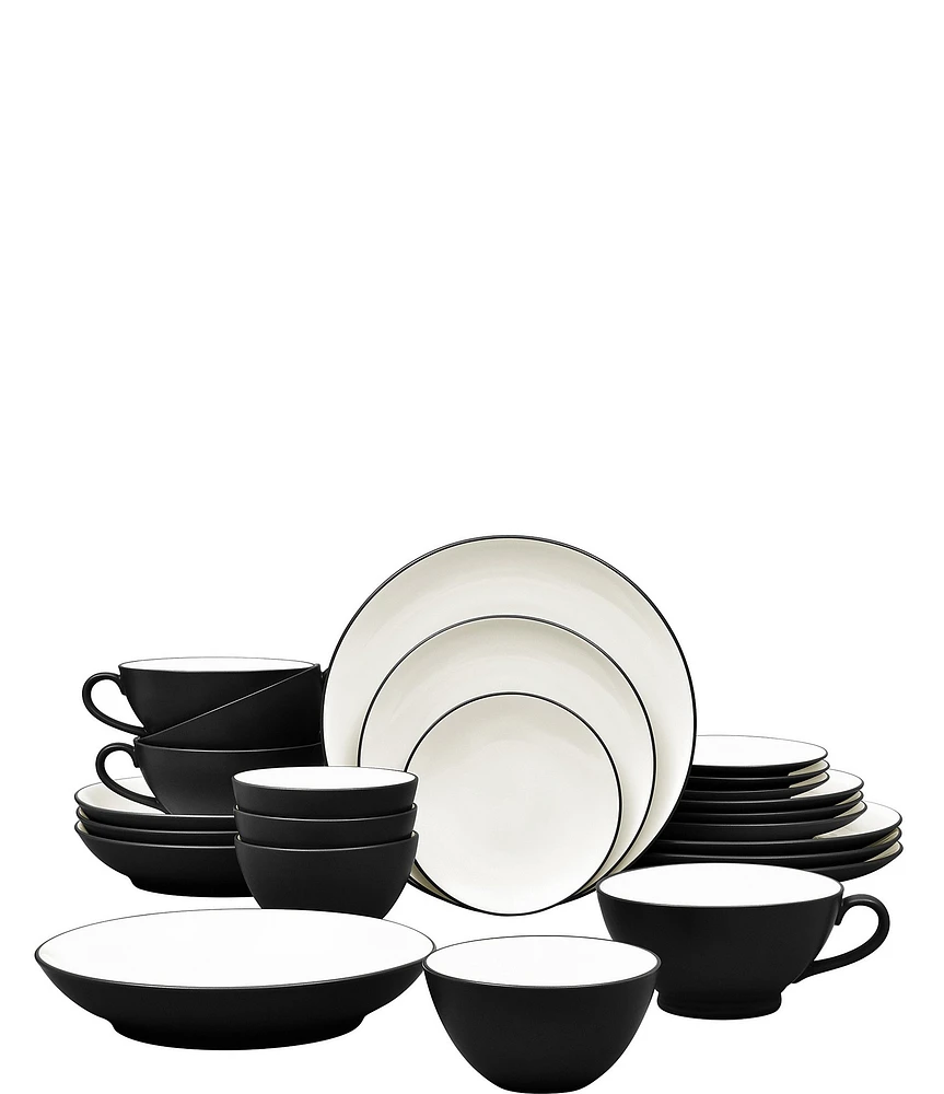 Noritake Colorwave Collection 24-Piece Dinnerware Set