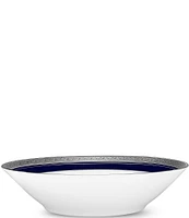 Noritake Crestwood Cobalt Platinum Porcelain China Soup Bowl