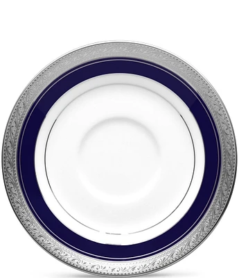 Noritake Crestwood Cobalt Platinum Saucer