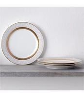 Noritake Crestwood Etched Collection Accent Plates, Set of 4