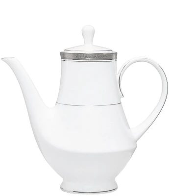 Noritake Crestwood Etched Porcelain Coffeepot