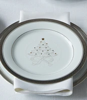 Noritake Crestwood Platinum Collection Holiday Accent Plates, Set of 4