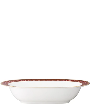 Noritake Crochet Collection Oval Vegetable Bowl