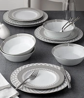 Noritake Eternal Palace Collection 12-Piece Dinnerware Set