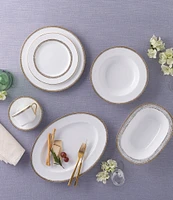 Noritake Haku Collection Dinner Plates, Set of 4