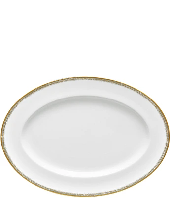 Noritake Haku Collection Oval Platter, 14#double;