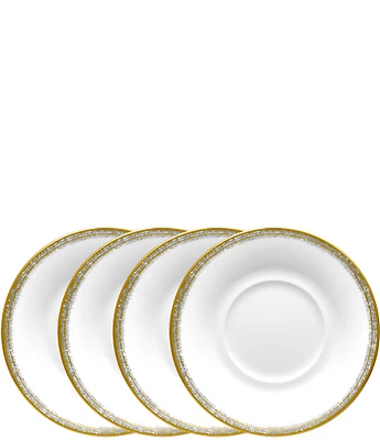 Noritake Haku Collection Saucer Plates, Set of 4