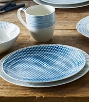 Noritake Hammock Collection Coupe Dots Salad Plates, Set of 4