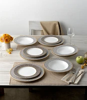 Noritake Infinity Collection 12-Piece Set, Service For 4