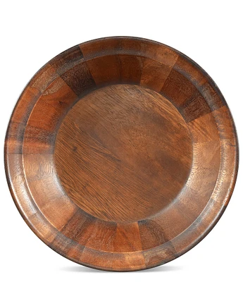 Noritake Kona Wood Round Large Serving Bowl