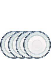 Noritake Menorca Palace Collection Saucers, Set of 4