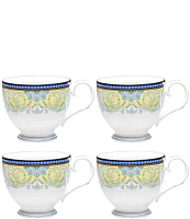 Noritake Menorca Palace Collection Teacups, Set of 4