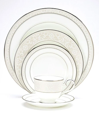 Noritake Montvale Platinum Collection 5-Piece Place Setting