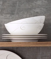 Noritake Platinum Wave Collection -Piece Place Setting