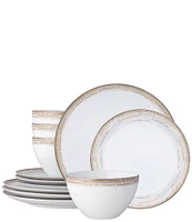 Noritake Raylan 12-Piece Dinnerware Set, Service for 4