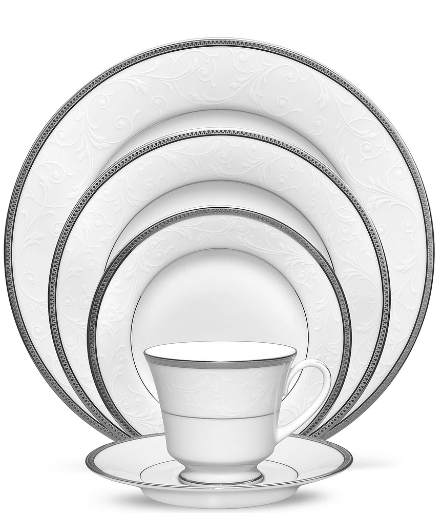 Noritake Regina Platinum Collection 5-Piece Place Setting