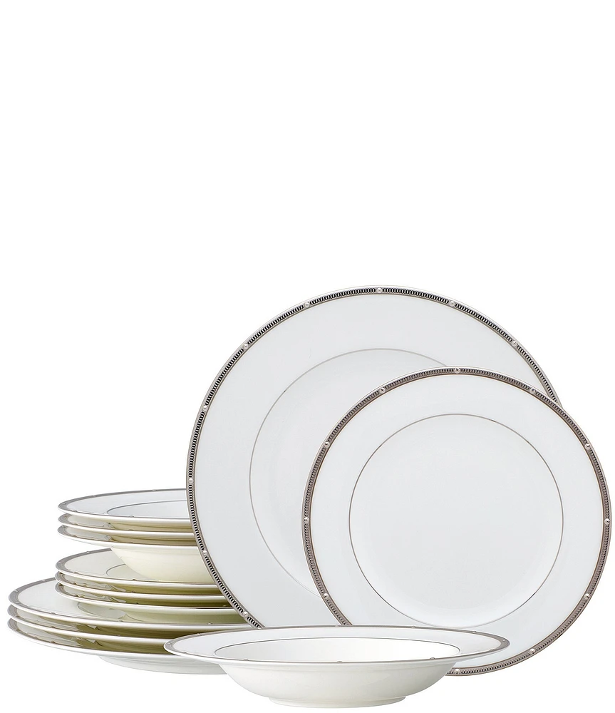 Noritake Rochelle Collection 12-Piece Set, Service For 4