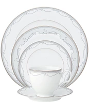 Noritake Satin Flourish Collection 5-Piece Place Setting